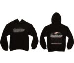 Wiseco Team Hoodie (skully piston rear, black, dry blend)