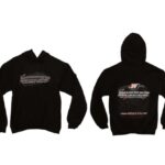 Wiseco Team Hoodie (skully piston rear, black, dry blend)