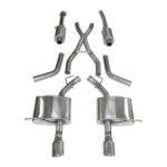Corsa Cat-Back 2.5" Dual Rear Single 4.5" Durango 11-22
