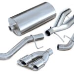 Corsa Cat-Back 3.0" Single Side Twin 4.0" Escalade 02-06