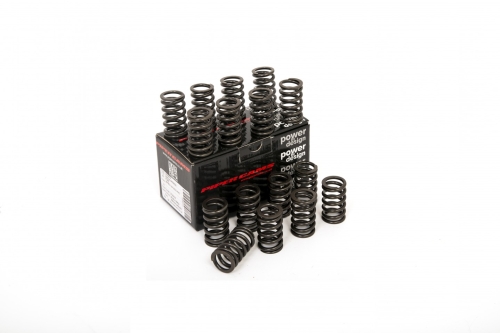 02AD144F-1852-93EC-1DA8-7BE89CAF35BB Piper Single Valve Springs Ford 1.8/2.0 16v Zetec Silver Top - Image 1