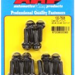Cast aluminum valve cover bolt kit