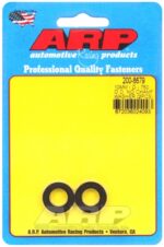 "M10ID 3/4" OD .120"TH chamfer black washers (2pcs)