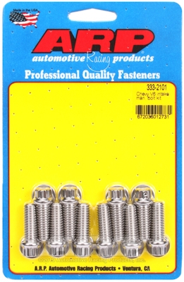 03103F7F-98B0-016C-3E53-46DA4F875626 Chevy V6 intake manifold bolt kit - Image 1