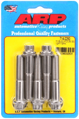 038AE2EA-4DD9-BA16-3F27-15DA7CA6C226 "7/16""-20 x 2.250 12pt SS bolts" (5pcs) - Image 1