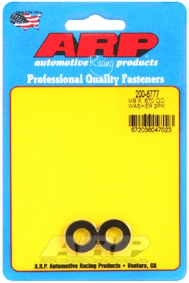 0430D878-517C-5AC4-956A-7AD0B77B4864 ARP Washer M9 ID 0.670 OD Black -2 Pc. - Image 1
