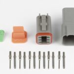 Haltech Plug & Pins Only Set DT-6 Conn (DT06-6S + DT04-6P) (