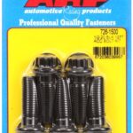 ARP Bolt Kit 1/2-20 x 1.500 Black Oxide 12PT