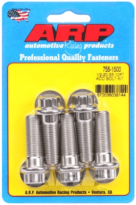053502DA-433B-BC02-23EA-17B93212B278 ARP Bolt Kit 1/2-20 x 1.500 SS 12PT - Image 1