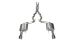 Corsa Cat-Back 3.0" Dual Rear Single 4.0" Mustang 5.0 15-17