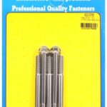 "5/16""-18 x 3.750 hex SS bolts"