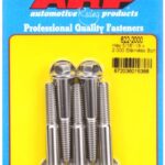 "5/16""-18 x 2.000 hex SS bolts"
