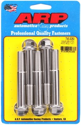 06882BD6-A51A-73FF-C30F-6C6019A0E507 ARP Bolt Kit 1/2-20 x 3.250 SS Hex - Image 1