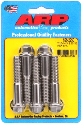 0723E235-6597-D01B-168D-8CA43FDF4ABC "7/16""-14 X 2.250 hex SS bolts" (5pcs) - Image 1