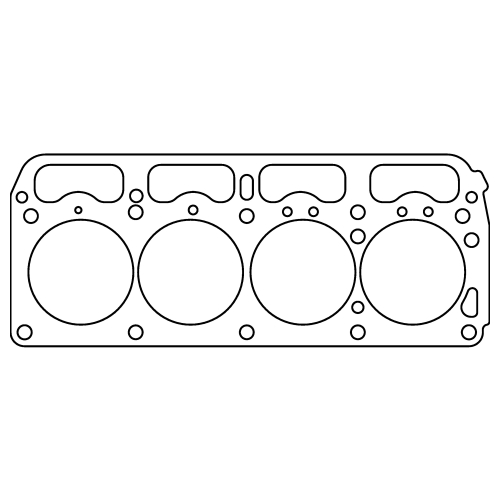 07BD0F29-1A40-9DFC-70D3-F65885476249 Cometic TOYOTA 3K/4K 84mm BORE.043" Copper head - Image 1