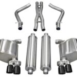 Corsa Cat-Back 2.5" Dual Rear Twin 3.0" Charger 5.7 11-14