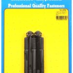 "5/16""-24 x 3.750 12pt black oxide bolts" (5pcs)