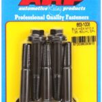 ARP M10 x 1.25 x 60 hex black oxide bolts (5pcs)
