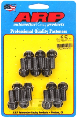 098D545D-4A2C-32DB-5F68-1F3EF2960688 Oldsmobile 330-355 3/8"" 12pt header bolt kit" - Image 1