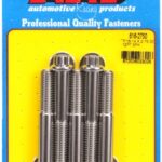 "7/16""-14 X 2.750 12pt SS bolts" (5pcs)