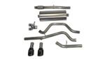 Corsa Cat-Back 3.0" Dual Rear Single 4" Silverado 5.3 14-19
