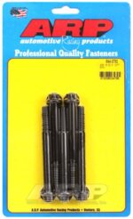 "3/8""-16 x 3.750 12pt 7/16 wrenching black oxide bolts"5pcs