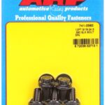 "5/16""-24 x .560 12pt black oxide bolts" (5pcs)