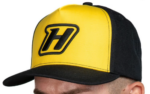 Haltech Haltech Snapback Cap Yellow with H logo