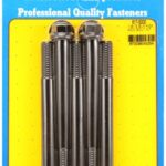ARP 1/2-13 x 5.000 hex black oxide bolts (5pcs)