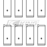 King Conrod Bearing Shell HONDA B20B4, B20Z2, D16, ZC, 16V