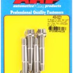 ARP 5/16-24x2.250 SS 12pt WP pulley w/ 1.000" fan spcr stud