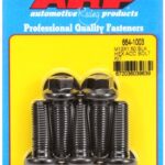 ARP Bolt Kit M12 x 1.50 x 35 Black Oxide Hex