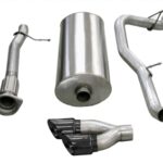 Corsa Cat-Back 3.0" Single Side Twin 4.0" Escalade 07-10