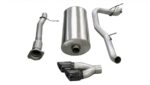 Corsa Cat-Back 3.0" Single Side Twin 4.0" Escalade 07-10