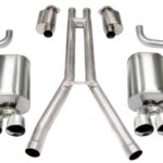 Corsa Cat-Back 2.5" Dual Rear Twin 3.5" Cadillac XLR 04-08