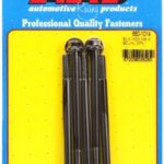 M6 x 1.00 x 90 hex black oxide bolts (5pcs)
