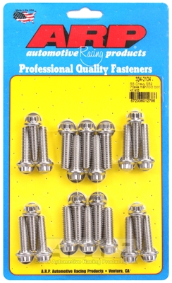 0E32E86E-DB22-6B43-23E3-223434370884 SB Chevy SB2 intake manifold bolt kit standard - Image 1