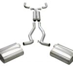 Corsa Cat-Back 2.5" Dual Rear Single 4" Camaro 6.2 10-15