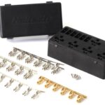 Haltech 6 Circuit Haltech Fuse Box with Lid and all required