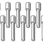 Haltech Plastic AMP Conn Waterproofing/Blanking Pins Only