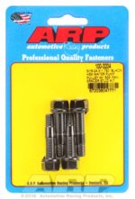 ARP 5/16-24x1.750 black hex WP pulley w/.500" fan spcr stud - Image 2