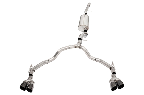 10C08F92-A10D-5713-A68E-C61406A752C7 Corsa Cat-Back 3.5" to 2.75" Dual Rear Twin 4.0" Suburban - Image 1