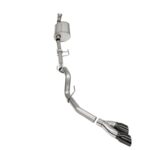 Corsa Cat-Back 3.0" Single Side Twin 4.0" F150 3.5 21-23
