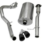 Corsa Cat-Back 3.0" Single Side Twin 4.0" Avalanche 09-13