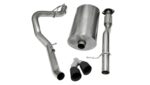 Corsa Cat-Back 3.0" Single Side Twin 4.0" Avalanche 09-13