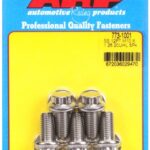 M10 x 1.25 x 20 12pt SS bolts (5pcs)