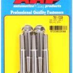 M8 x 1.25 x 55 hex SS bolts (5pcs)