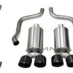 Corsa Cat-Back 2.5" Dual Rear Twin 3.5" Corvette C6