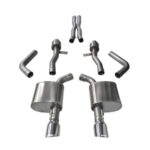 Corsa Cat-Back 2.75" Dual Rear Single 4.5" Charger 6.2/6.4