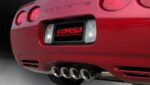 Corsa Cat-Back 2.5" Dual Rear Tigershark 3.5" Corvette C5 - Image 2